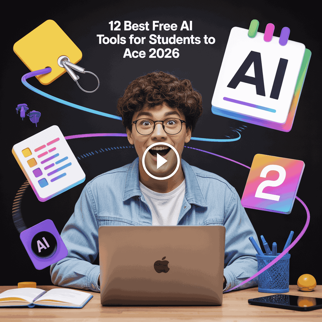 2026 Öğrencileri İçin En İyi 12 Ücretsiz AI Aracı
