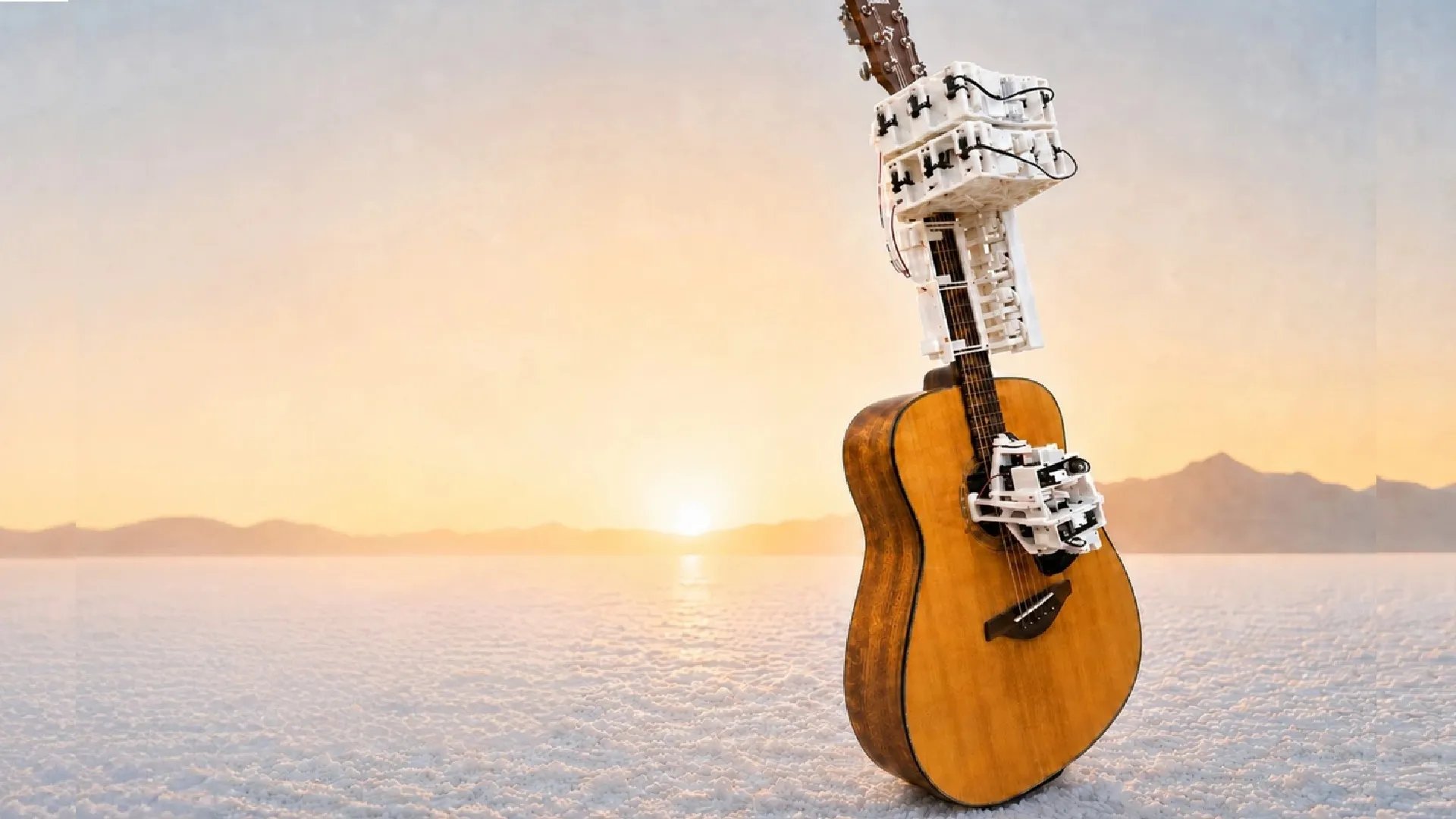 3D Baskılı Robot, Gitarınızı İnsan Gibi Çalıyor