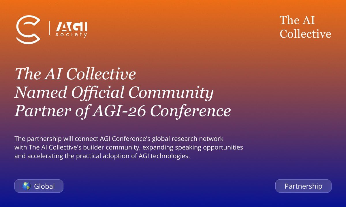 AGI-26 Konferansı'nda AI Collective Resmi Ortak Oldu