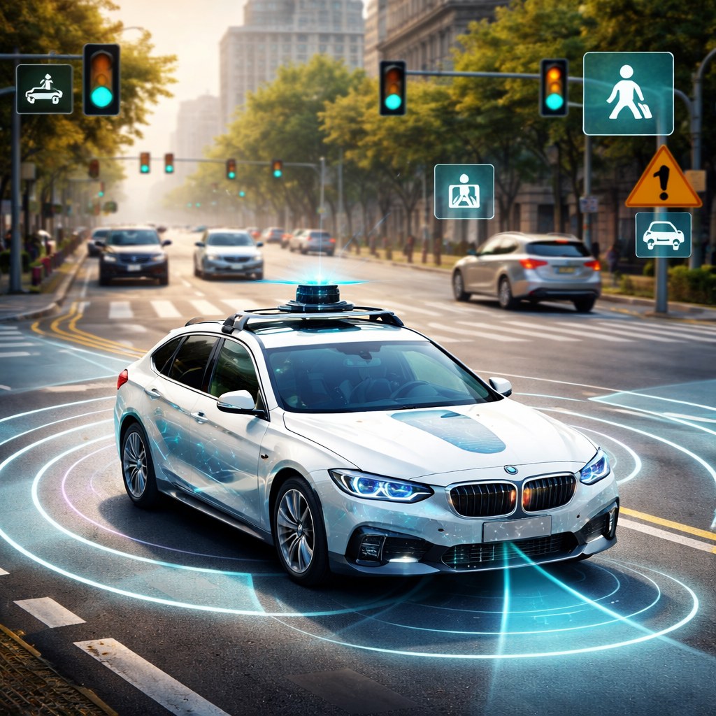 BMW'nin Yapay Zekası Trafik Tehlikelerine Anında Yanıt Veriyor