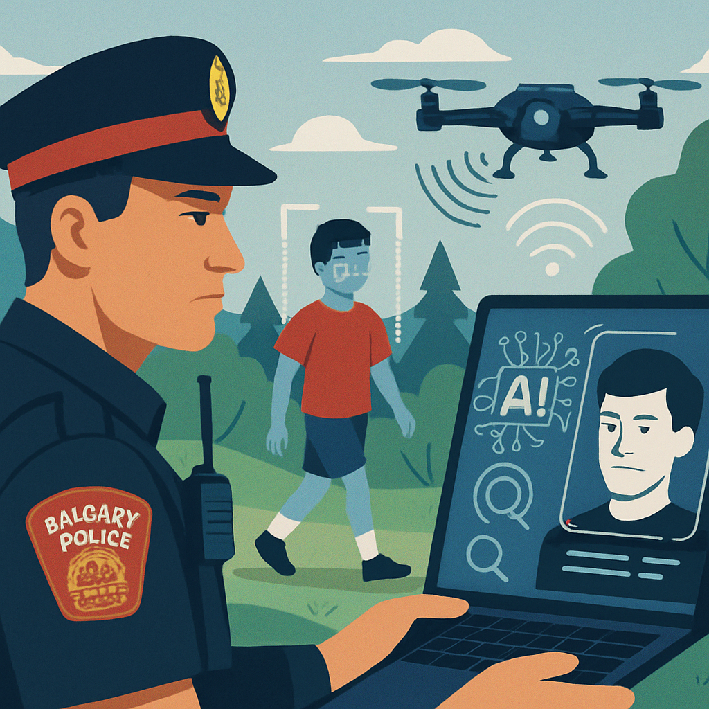 Calgary Polisi, Kayıp Çocuğu Bulmak İçin Yapay Zeka Kullanıyor