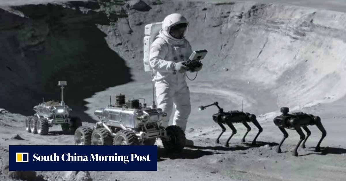 Çin'in Ay Araştırma İstasyonu için Robot Köpekler Görev Alacak