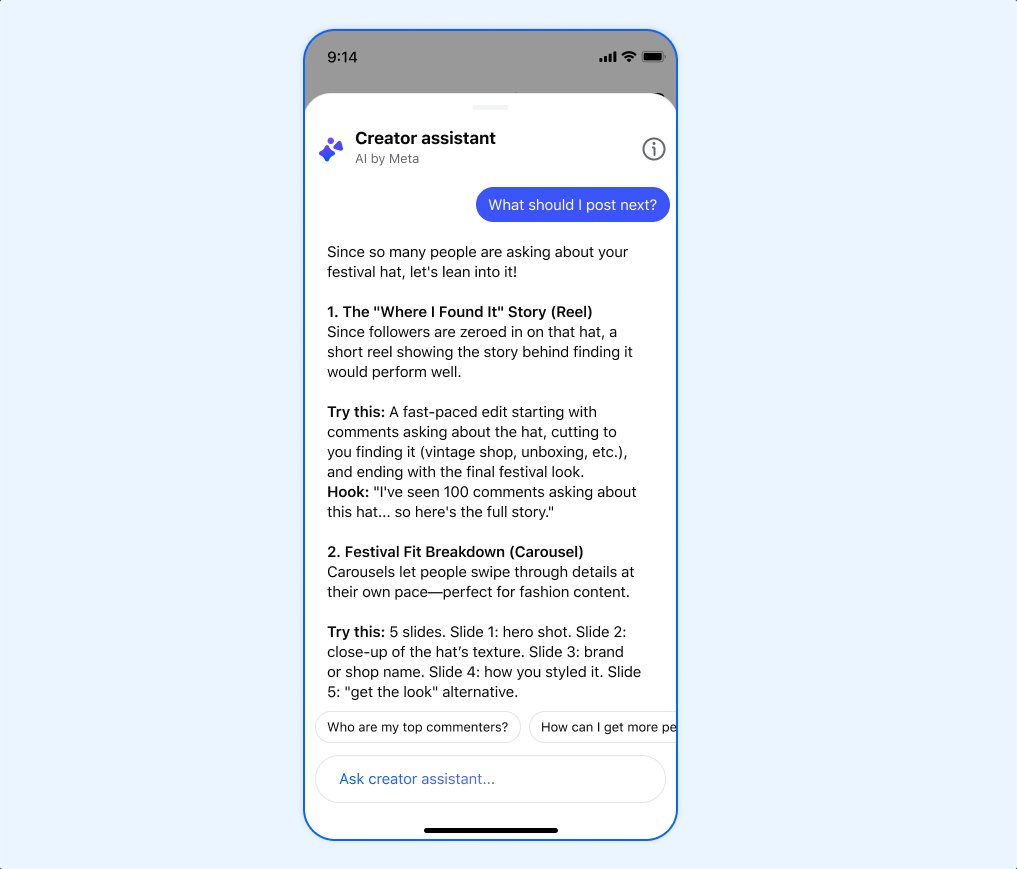 Facebook, Yaratıcılar için AI Araçlarıyla Dolu Yeni Creator Studio Uygulamasını Tanıttı