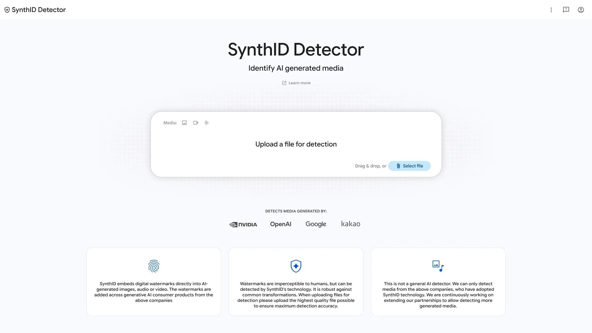 Google, AI Üretimi Medyayı Tanımlayan Yeni SynthID Web Sitesini Tanıttı