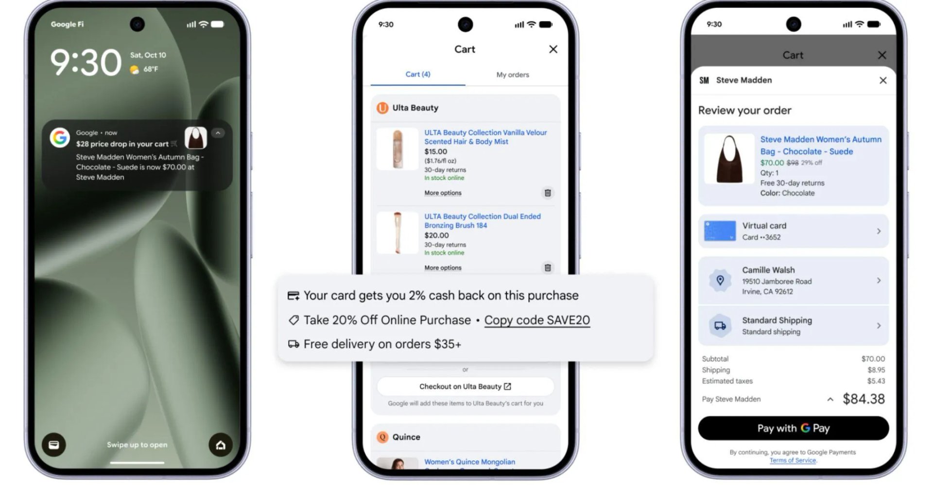 Google, Tatil Alışverişi için 'Evrensel' Sepetini Tanıttı