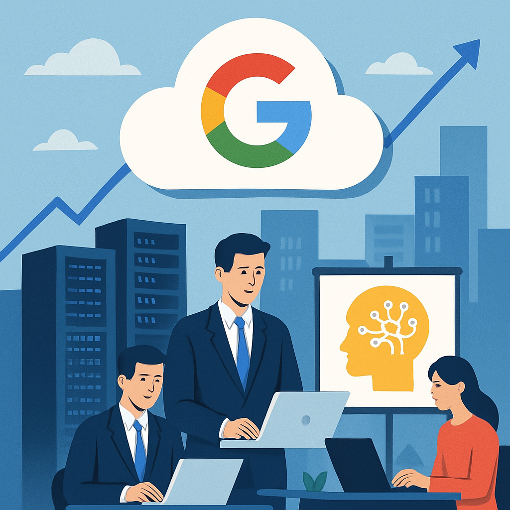 Google'un AI Yatırımları, Bulut İşinde Büyümeyi Sağladı