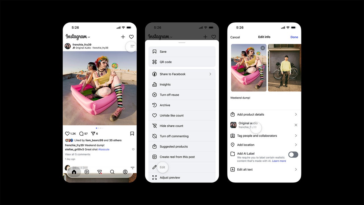 Instagram'da Ses Değiştirme Özelliği Kullanıma Sunuldu