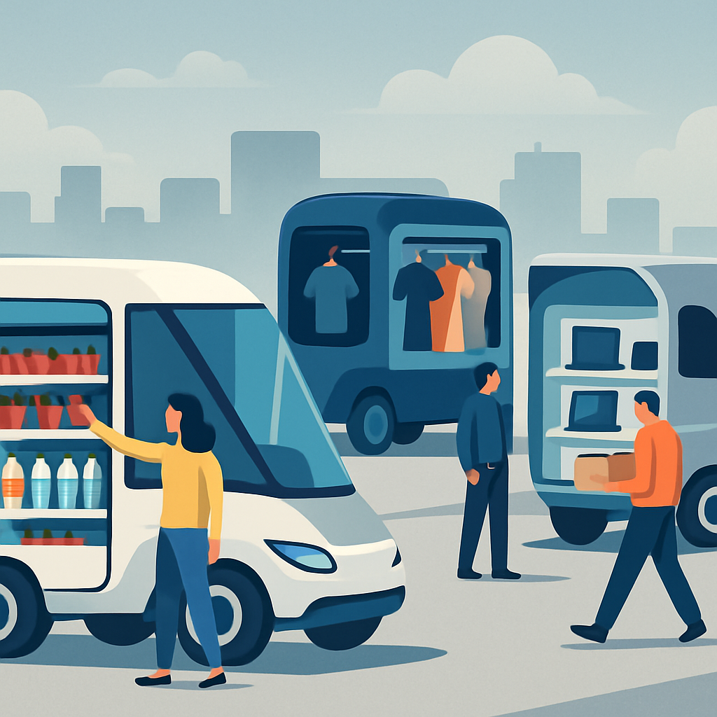 Mobil Mağazalar: Geleneksel Perakendeyi Geride Bırakabilir