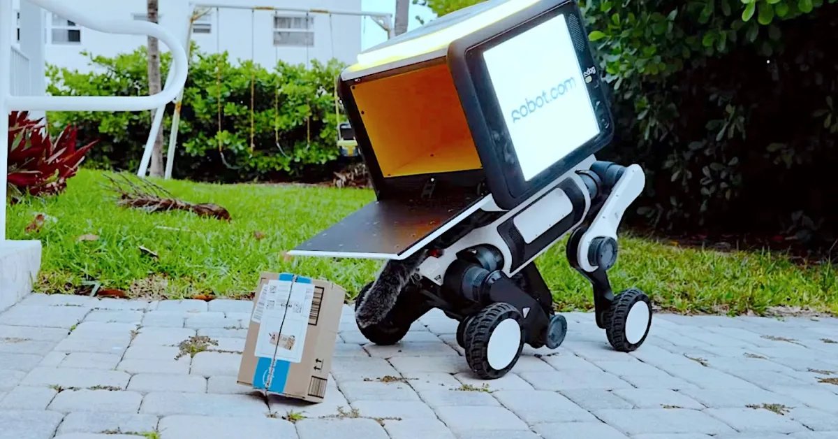 Otonom Robot Köpekler Kapınıza Paket Bırakacak
