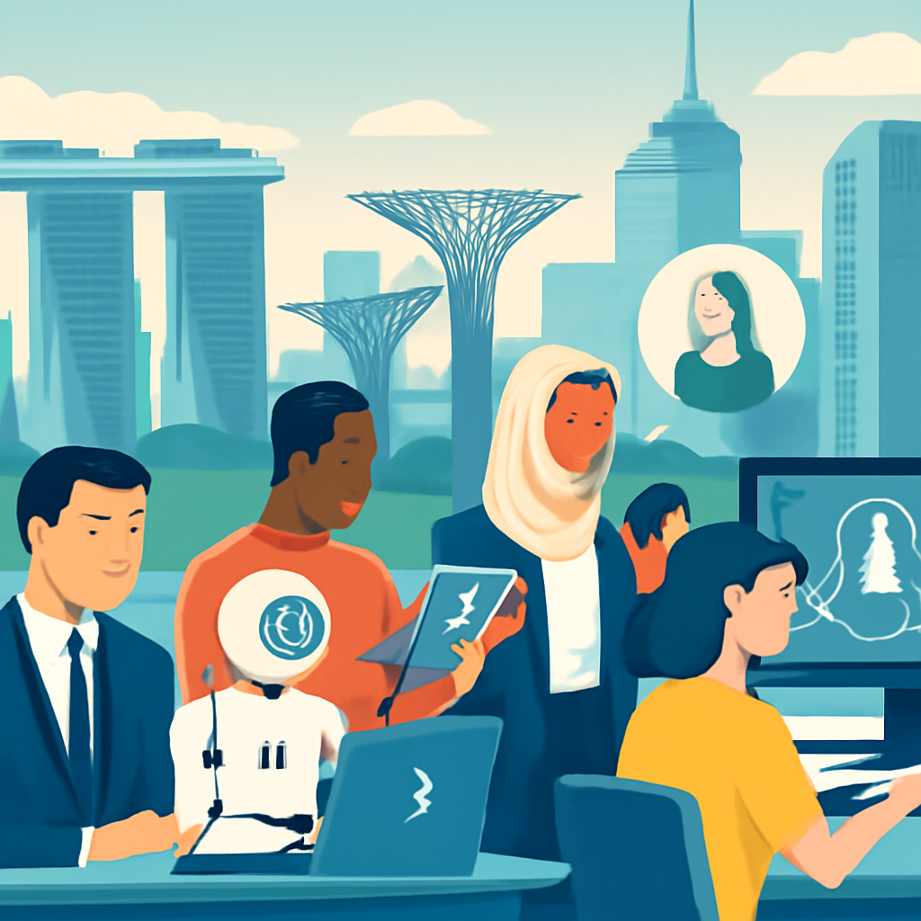 Singapur, AI Programı ile İstihdam ve Maaş Büyümesini İzleyecek