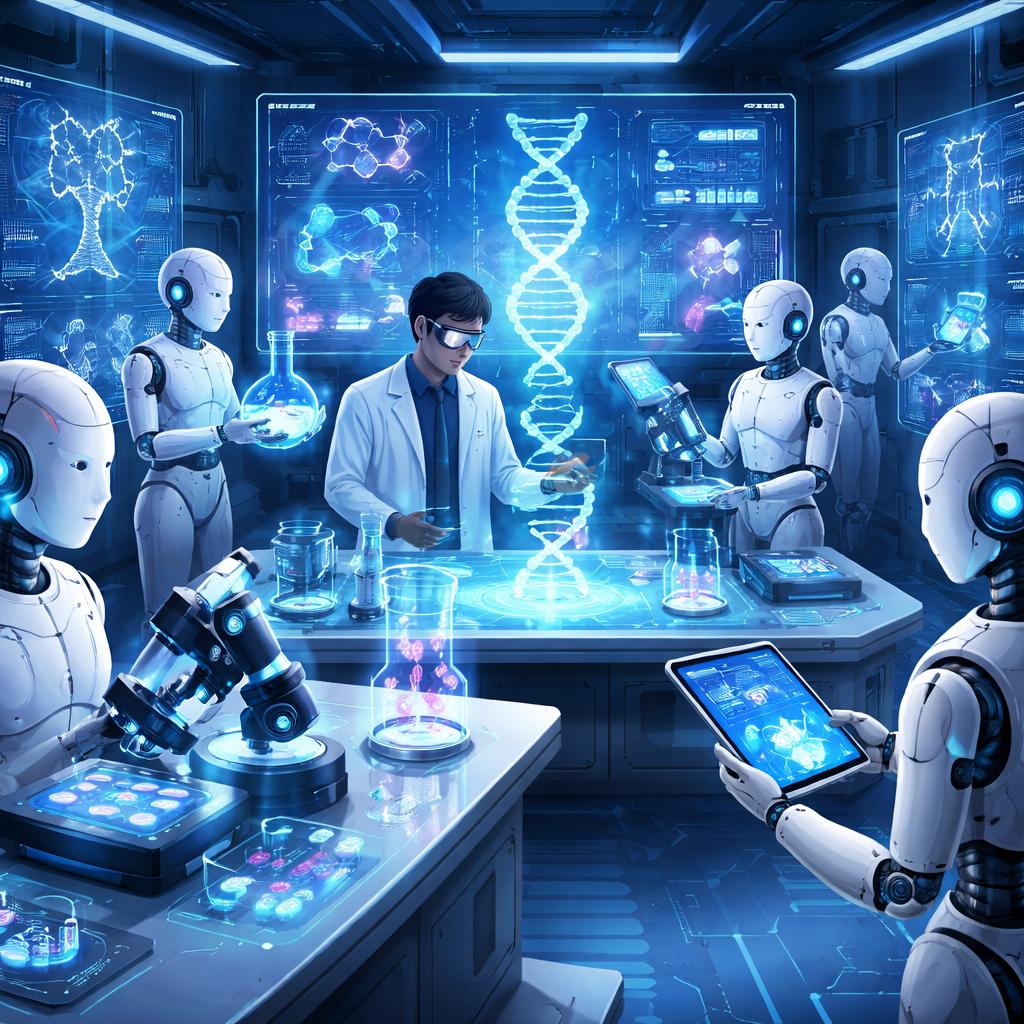 Stanford, 37,000 AI Ajanıyla Sanal Biyoteknoloji Kurdu: Merck Onayladı