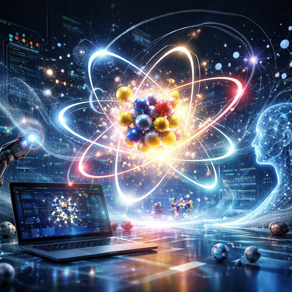 Yapay Zeka ile Atomik Simülasyonlar Hızlanıyor